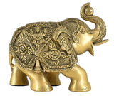 White Whale Large Gold Elegant Brass Statue Showpiece Sculpture Home Decor FengShui Gift
