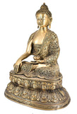 White Whale Brass Buddha Statue Astmangal Buddhism Idol feng Shui Home Decorative Showpiece