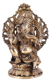 White Whale Ganesha Bhagwan Idol Ganesha Statue Ganpati Murti for Home Entrance Decor Luck Gift Home Decor