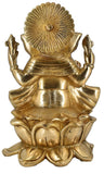 Whitewhale Brass Decor India Mangalkari Ganesha Statue (9 inches