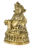 White Whale Brass Kuber Statue Religious Strength God Sculpture Idol Home Decor