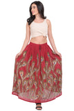 Whitewhale Womens Long Skirt India Traditional Clothing Designer For Spring Summer