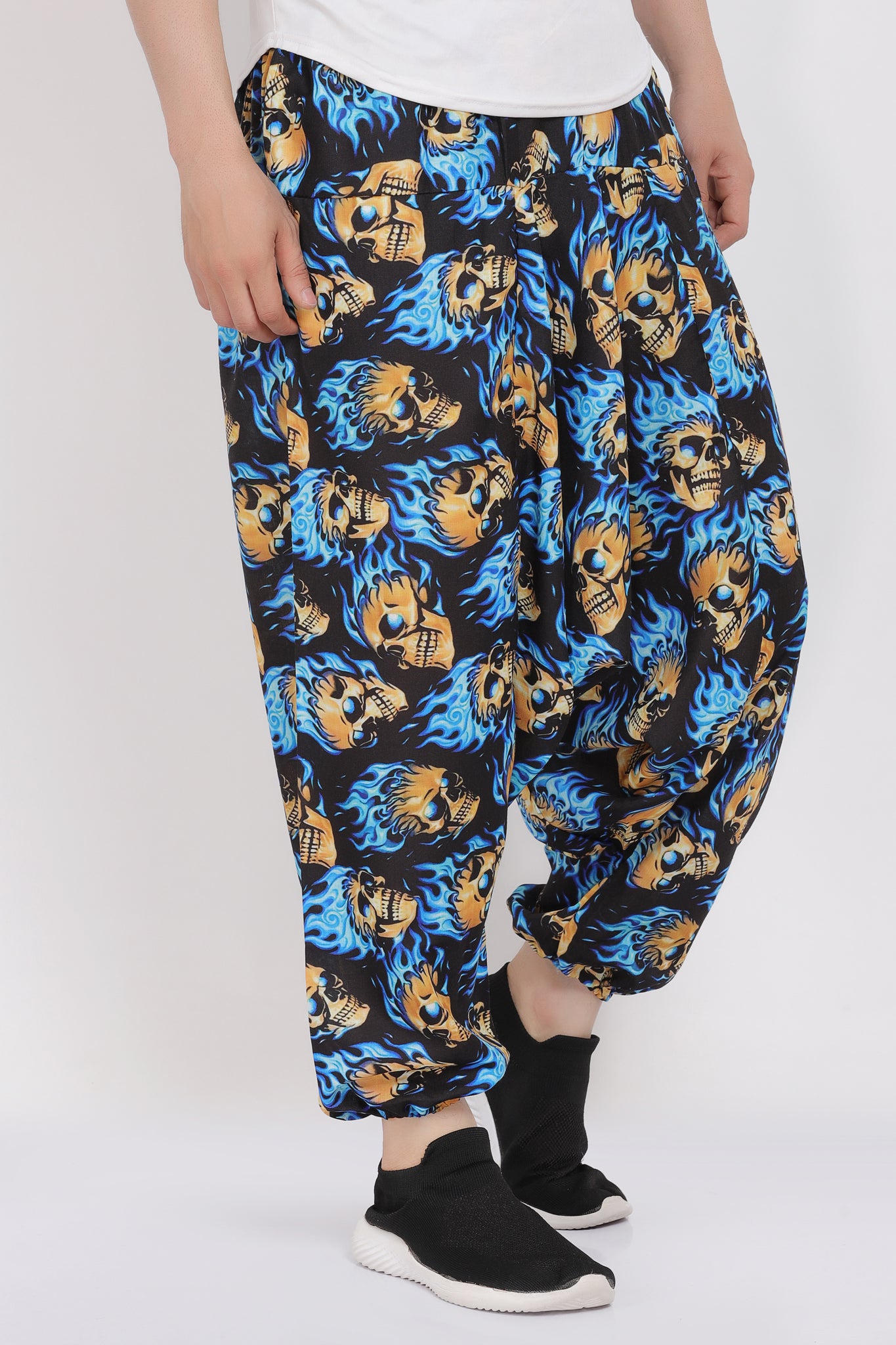 Buy online Black Printed Harem Trousers from Churidars & Salwars for Women  by Ailey Style for ₹359 at 64% off | 2024 Limeroad.com
