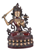 White Whale Lord Tara Buddha Idol Tibetan Buddhism Yin Kwan Goddess Buddhist Statue Sculpture Home Decor