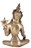 White Whale Tara Buddha Blessing Idol Tibetan Buddhism Yin Kwan Goddess Buddhist Statue