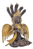 White Whale Antique Nagkanya Design Brass 