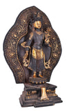 White Whale Tara Buddha Blessing Idol Tibetan  Buddhism Yin Kwan Goddess Buddhist Statue