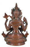 White Whale Tara Buddha Blessing Idol Tibetan Green Buddhism Yin Kwan Goddess Buddhist Statue