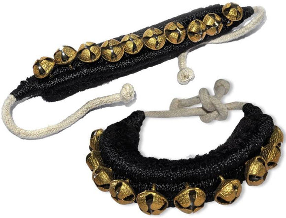 Whitewhale Handmade Indian Classical Ghungroo Dance Accessories Bharatnatyam, Kuchipudi, Odissi Ghungru For Dancer's Feet (10 bells + 10 bells)