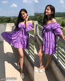 Whitewhale LATEST STYLISH TRENDY NEW FASHIONABLE SHORT DRESS