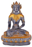 White Whale Lord Tara Buddha Idol Tibetan Buddhism Yin Kwan Goddess Buddhist Statue -Antique Buddha Brass Sculpture Home Decor