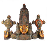 White Whale Brass Tirupati Balaji Face Wall Hanging Sculpture Office for Home Decoration Showpiece