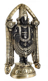 White Whale Lord Tirupati Balaji/Sri Venkateswara Brass Statue Religious Strength God Sculpture Idol - 24 Inches