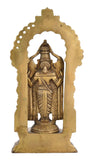 White Whale Lord Tirupati Balaji/Sri Venkateswara Brass Statue Religious Strength God Sculpture Idol Home Décor