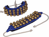 Whitewhale Handmade Indian Classical Ghungroo Dance Accessories Bharatnatyam, Kuchipudi, Odissi Ghungru For Dancer's Feet (30 bells + 30 bells)