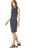 Whitewhale Women Bodycon Navy Blue Dress