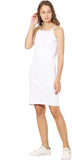 Whitewhale Women Bodycon White Dress