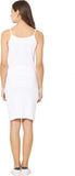 Whitewhale Women Bodycon White Dress