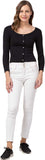Whitewhale Casual Regular Sleeves Solid Women Black Top