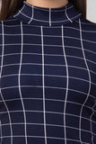 Whitewhale Women Bodycon Dark Blue Dress