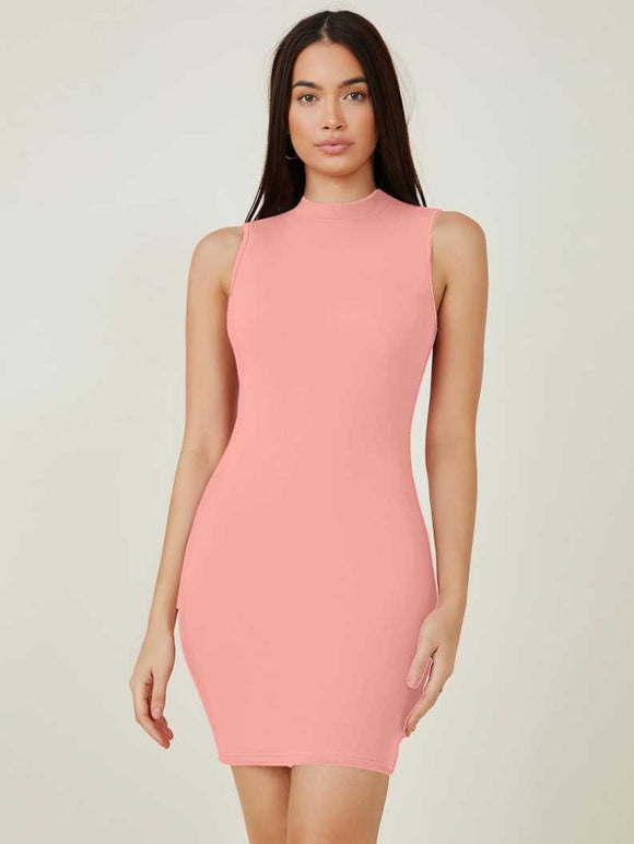 Whitewhale Women Bodycon Pink Dress