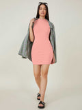 Whitewhale Women Bodycon Pink Dress