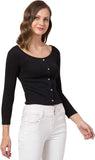 Whitewhale Casual Regular Sleeves Solid Women Black Top