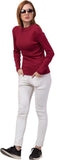 Whitewhale Casual Regular Sleeves Solid Wome Maroon Top