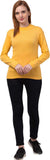 Whitewhale Casual Regular Sleeves Solid Wome Mustard Top