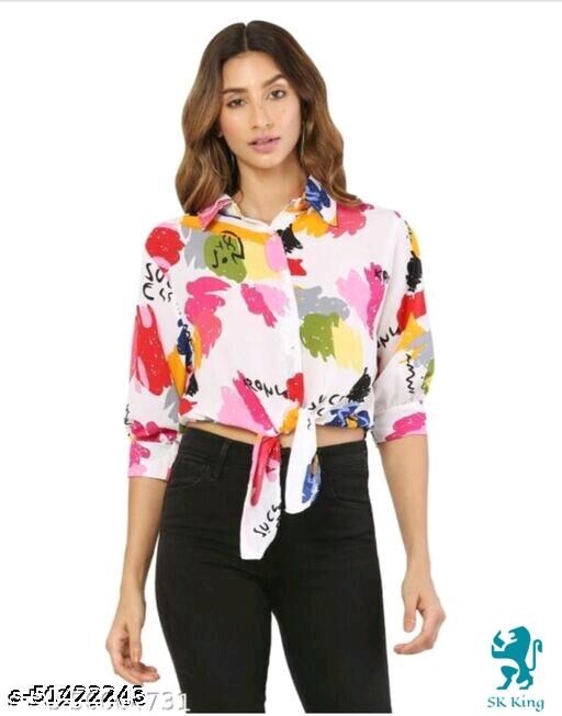 Whitewhale Women's Casual  Multicolour Shirt
 Shirts
 Shirts