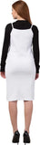 Whitewhale Women White Dungaree