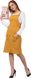 Whitewhale Women Yellow Dungaree