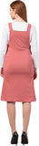 Whitewhale Women Pink Dungaree