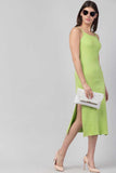 Whitewhale Women Bodycon Light Green Dress