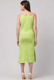 Whitewhale Women Bodycon Light Green Dress