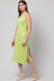 Whitewhale Women Bodycon Light Green Dress