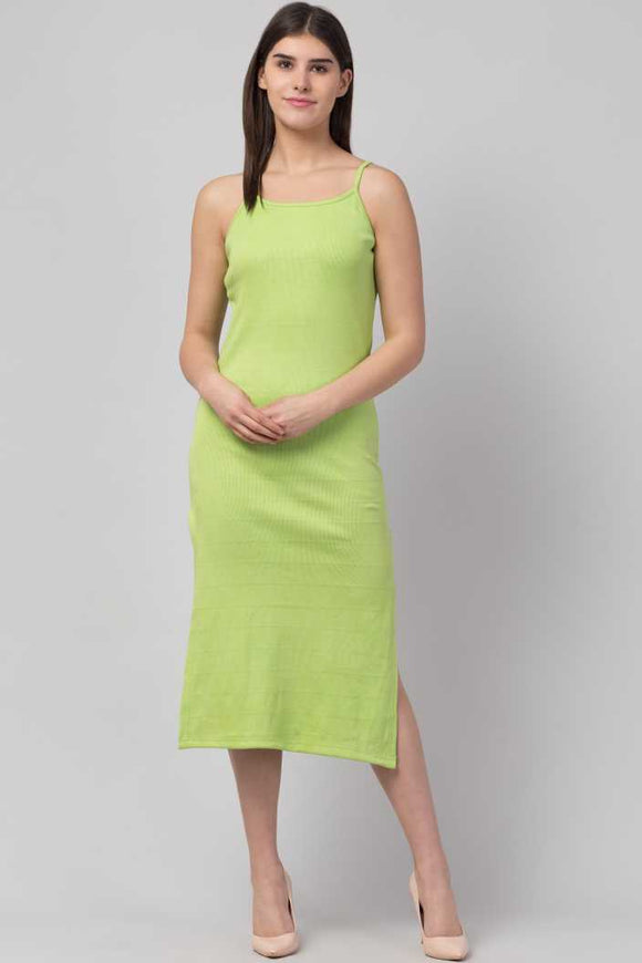 Whitewhale Women Bodycon Light Green Dress