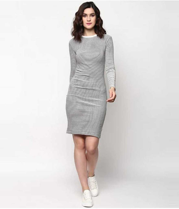 Whitewhale Women Bodycon White Dress