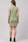 Whitewhale Women Bodycon Light Green Dress