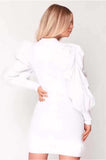 Whitewhale Women Bodycon White Dress