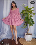 Whitewhale LATEST STYLISH TRENDY NEW FASHIONABLE SHORT DRESS