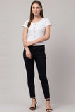 Whitewhale Casual Regular Sleeves Solid Women White Top