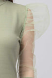 Whitewhale Women Bodycon Light Green Dress